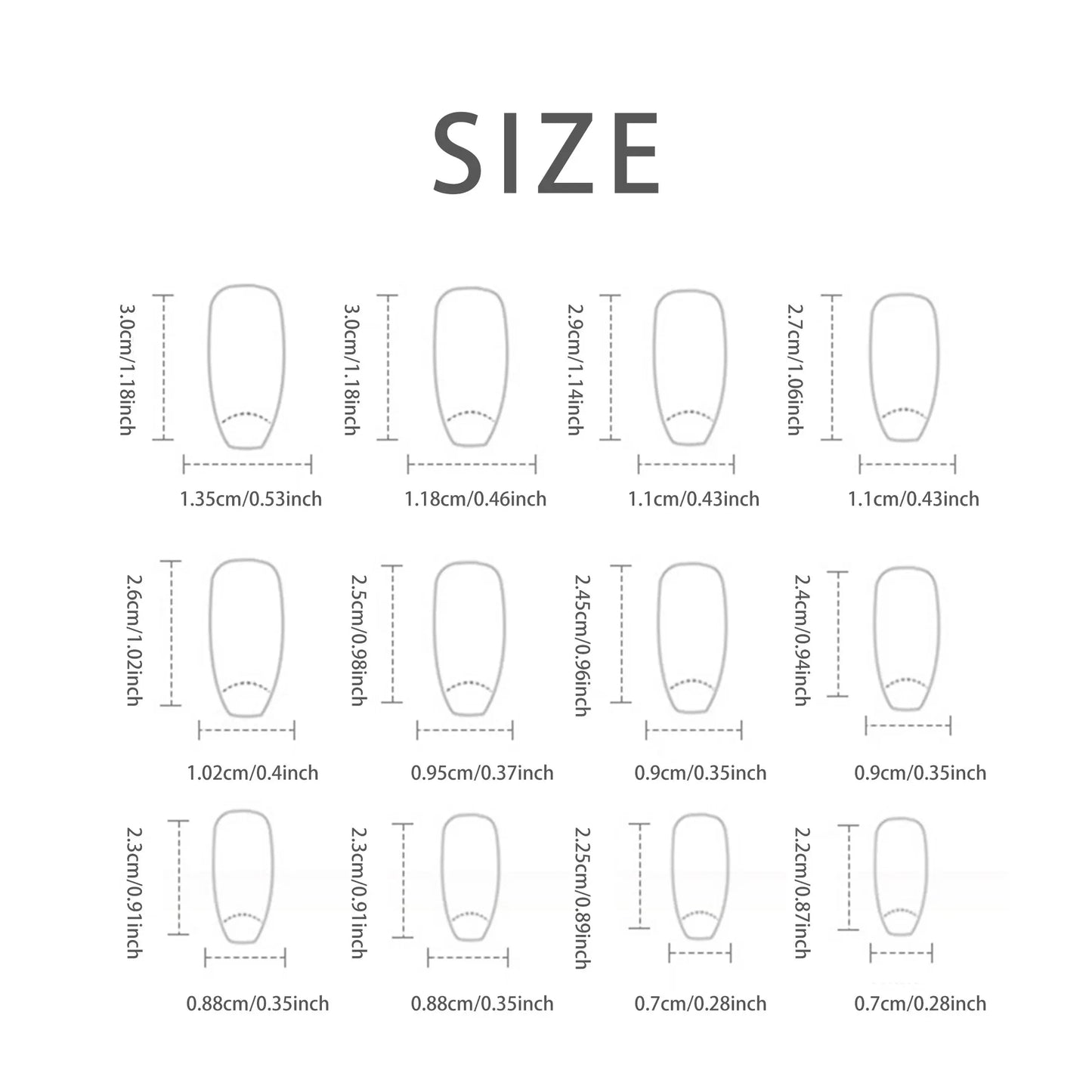 Y2K Press-On Nail Set