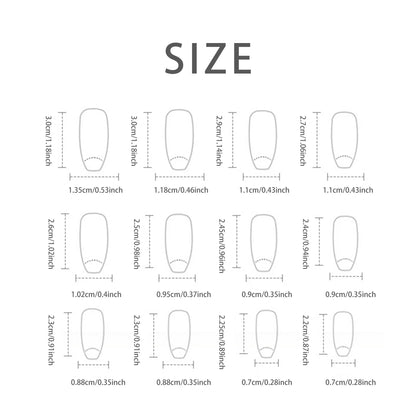 Y2K Press-On Nail Set