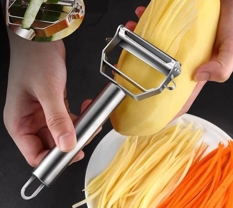 Multifunctional Stainless Steel Peeler