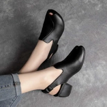 Women Comfortable Fish Mouth Sandals