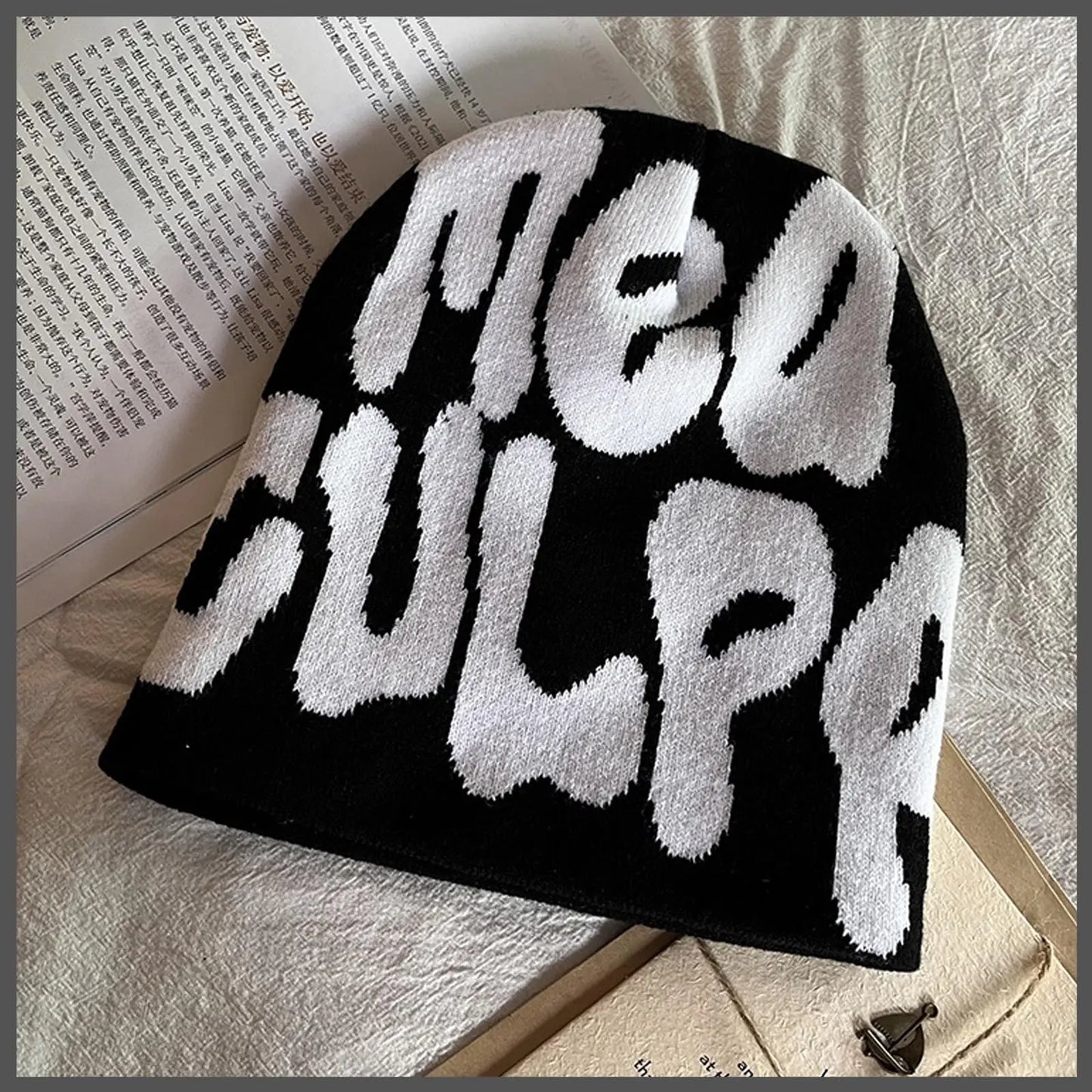 Y2K Knitted Unisex Beanie