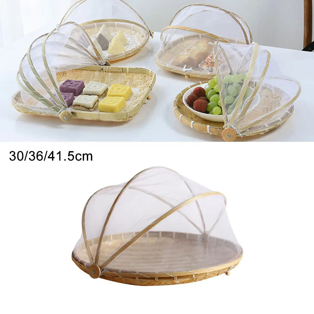 Kitchen Anti Mosquito Bamboo Basket