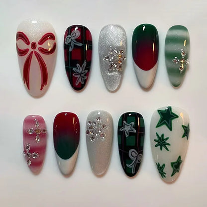 Y2K Cat Eye Press-On Nails