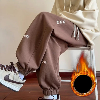 Fleece lined sweatpants