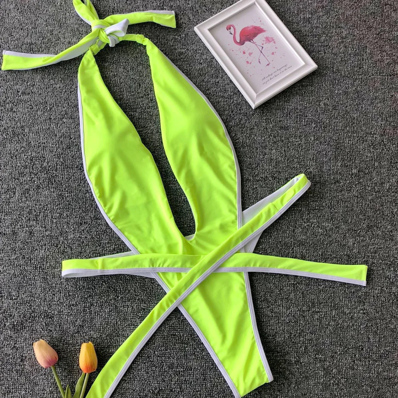 Halter Swim Onepiece