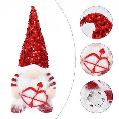 LED Gnome Plush Decoration