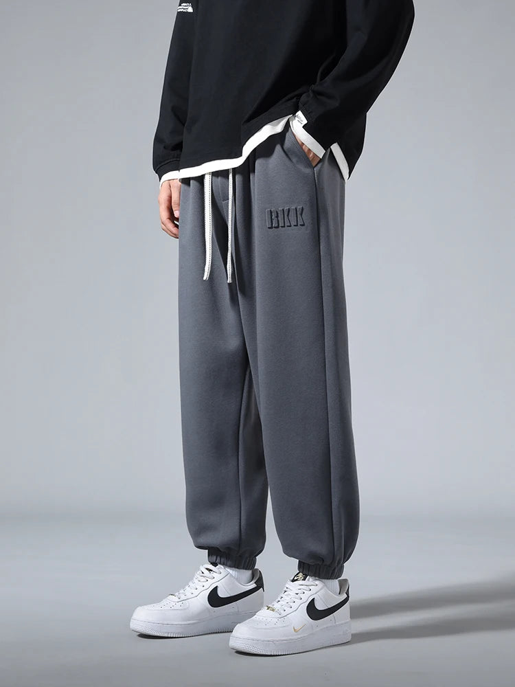 Baggy cotton joggers