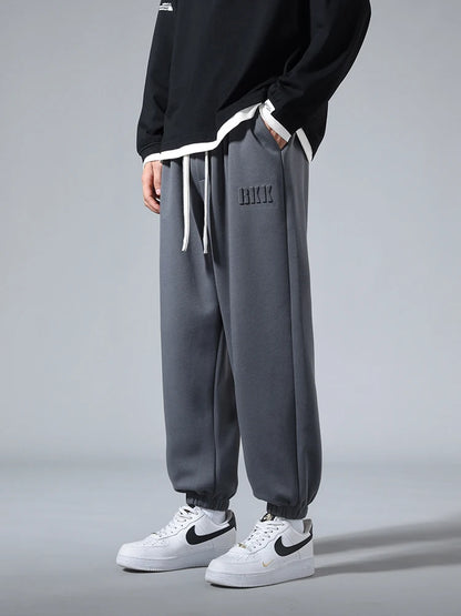 Baggy cotton joggers