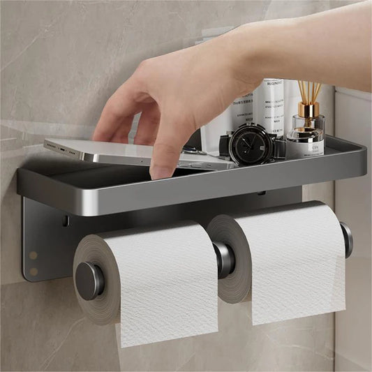Aluminum Toilet Holder