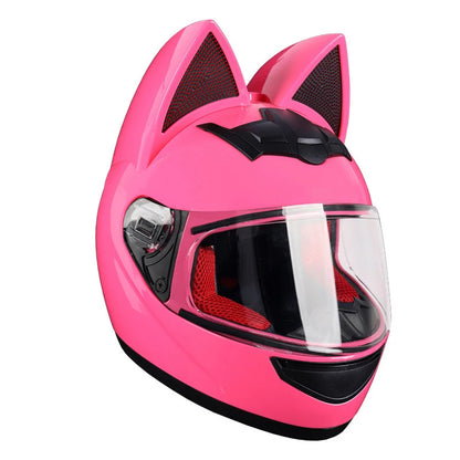 Cat Ear Full-Face Helmet