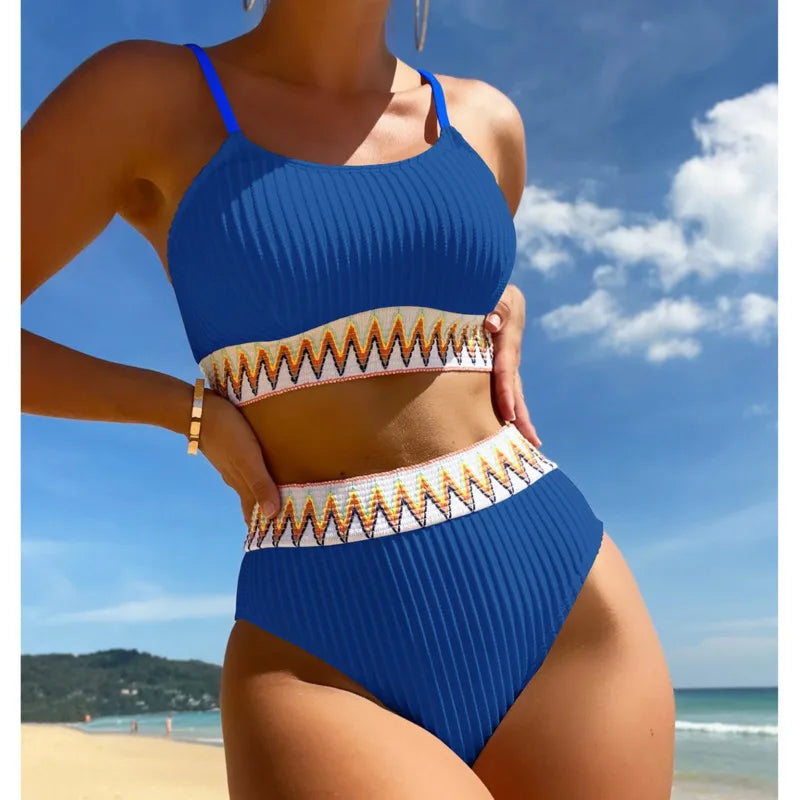 Embroidered Bikini Set