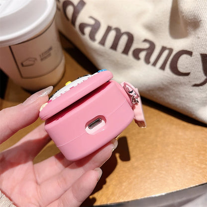 3D Flip Phone Style AirPods Case