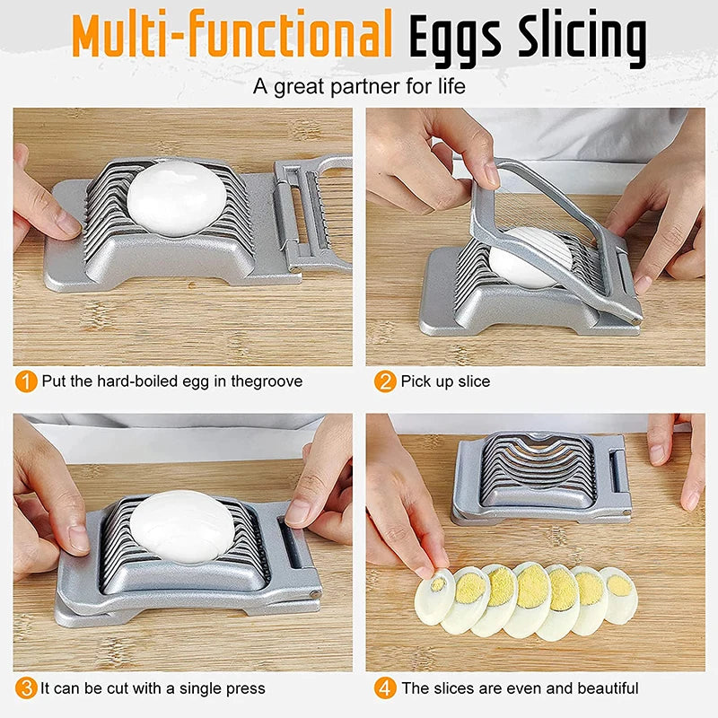 Metal Egg Stiring Slicer Jt