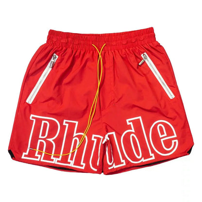 Letter Print Hip-Hop Beach Shorts