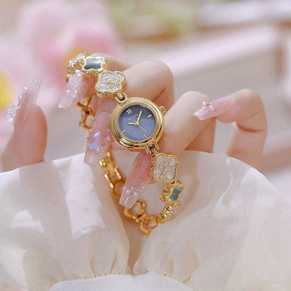 Clover Crystal Watch