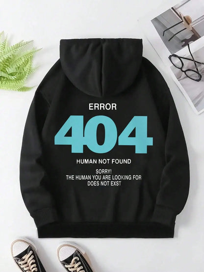 Fleece Graphic Pullover Hoodie