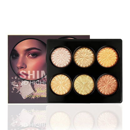 Bronzer Highlighter Palette