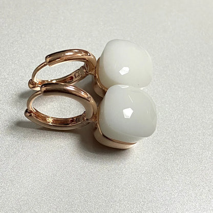 Square Crystal Earrings