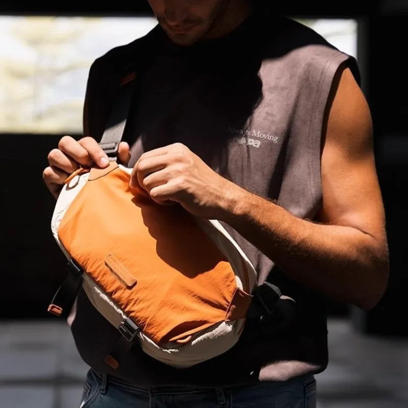 Nylon Camera Crossbody Bag