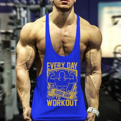 Gym-Goal Gym Stringer Vest Fitness