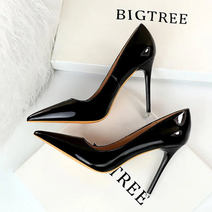 Pointed Stiletto Pumps