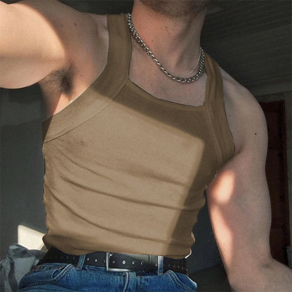 Skinny O-Neck Sleeveless Tank Top