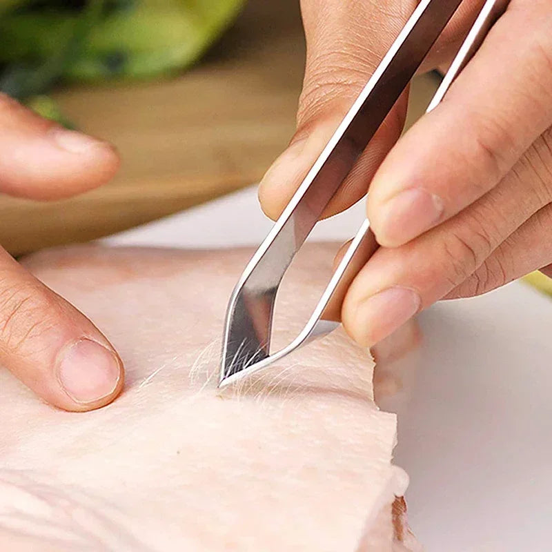 Stainless Steel Fish Bone Tweezer
