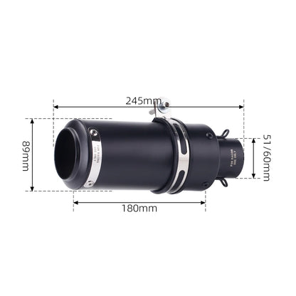Universal 51mm GP-Project Racing Exhaust Muffler