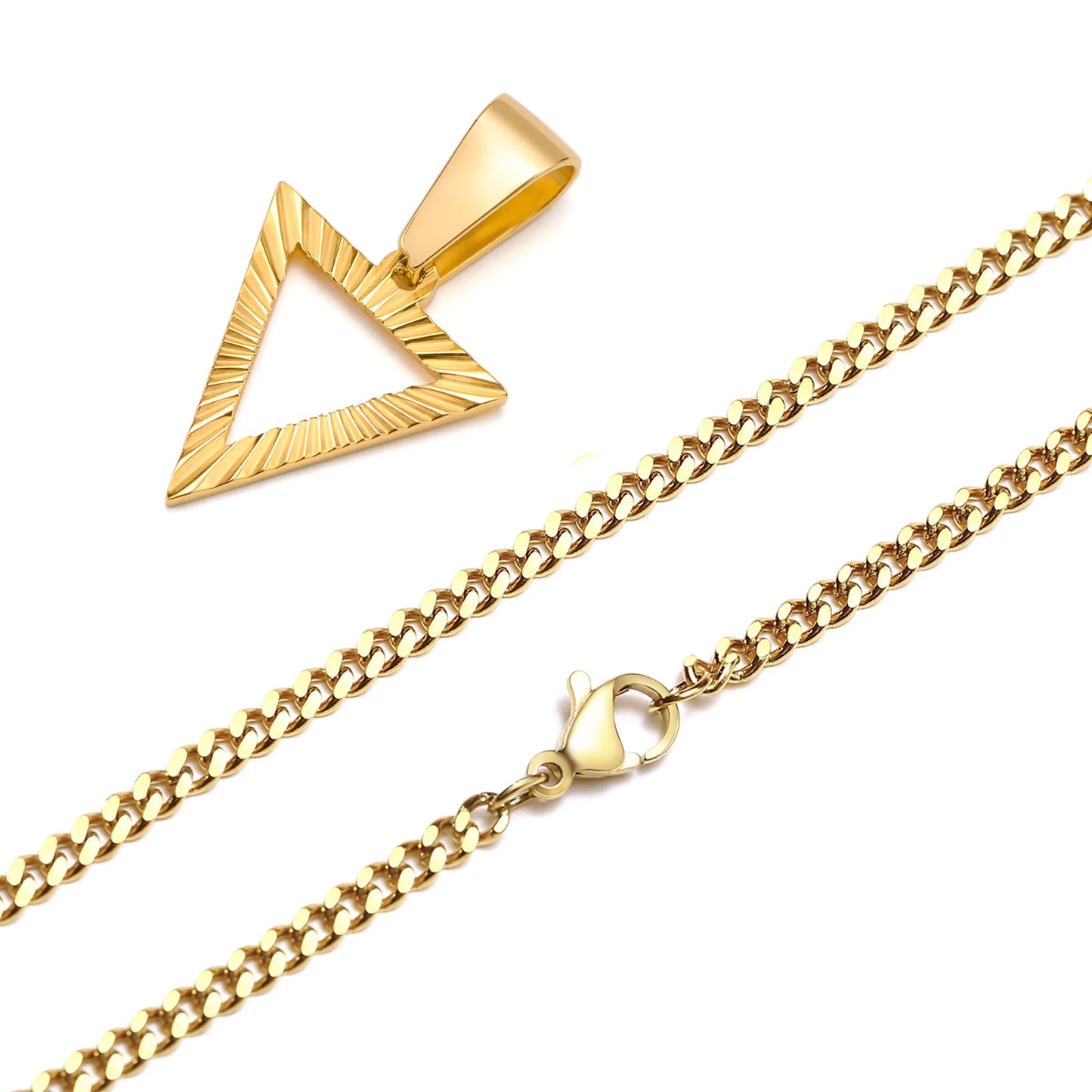 Metal Round Stainless Necklace Party