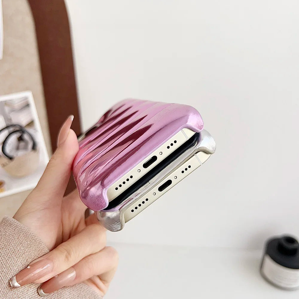 Winter Puffer Leather Case for iPhone 17 Pro Max | 17 Pro | 16 Pro Max | 16 Pro | 15 Pro Max | 15 Pro | 14 Pro Max | 14 Pro | 13 Pro Max | 12 Pro Max