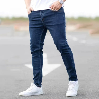 Stretch Jeans Street Casual Slim Trouser