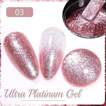 Wine Red Cat Eye Gel Polish