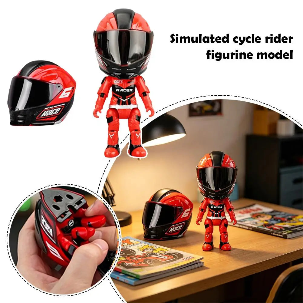 1:12 Motorcycle Rider Model