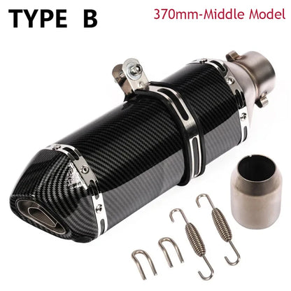 Universal 51mm Stainless Steel Exhaust Muffler Tube