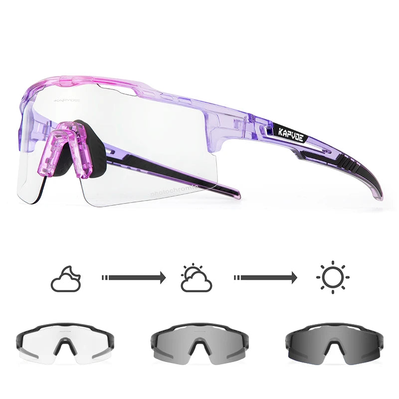 Photochromic Cycling Glasses
