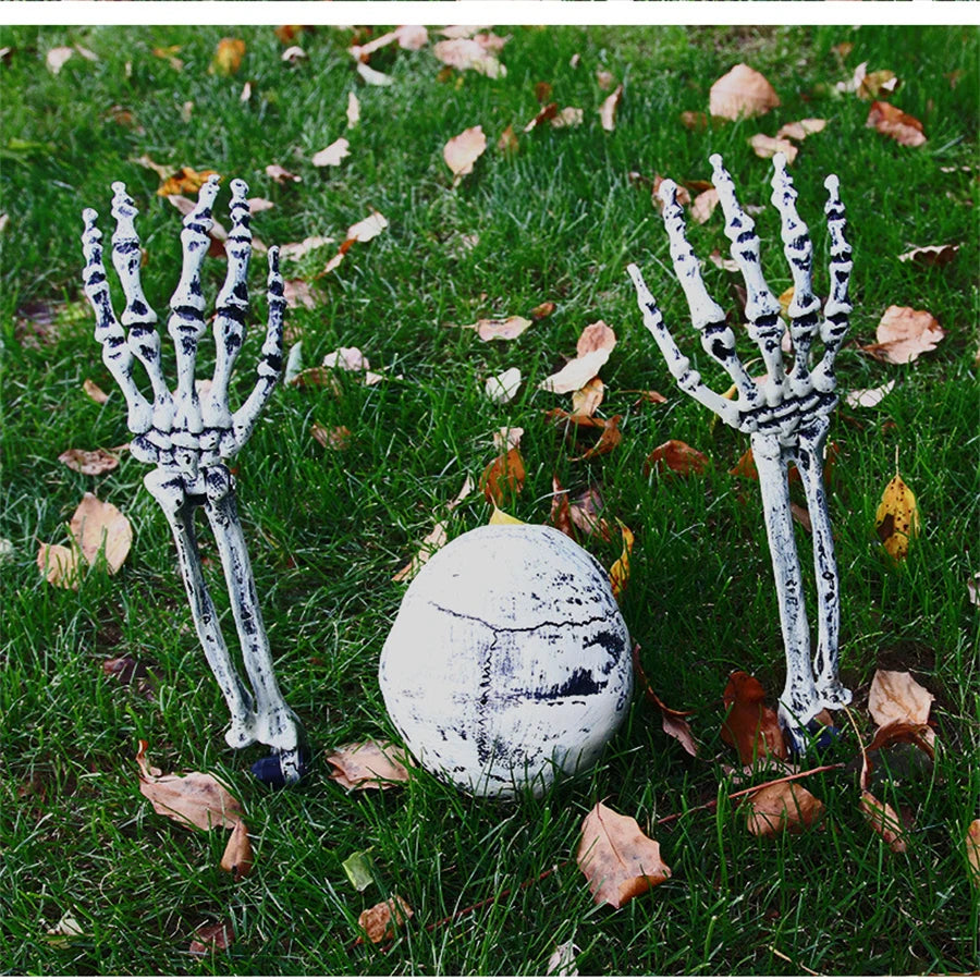 Skeleton Head and Arm Props