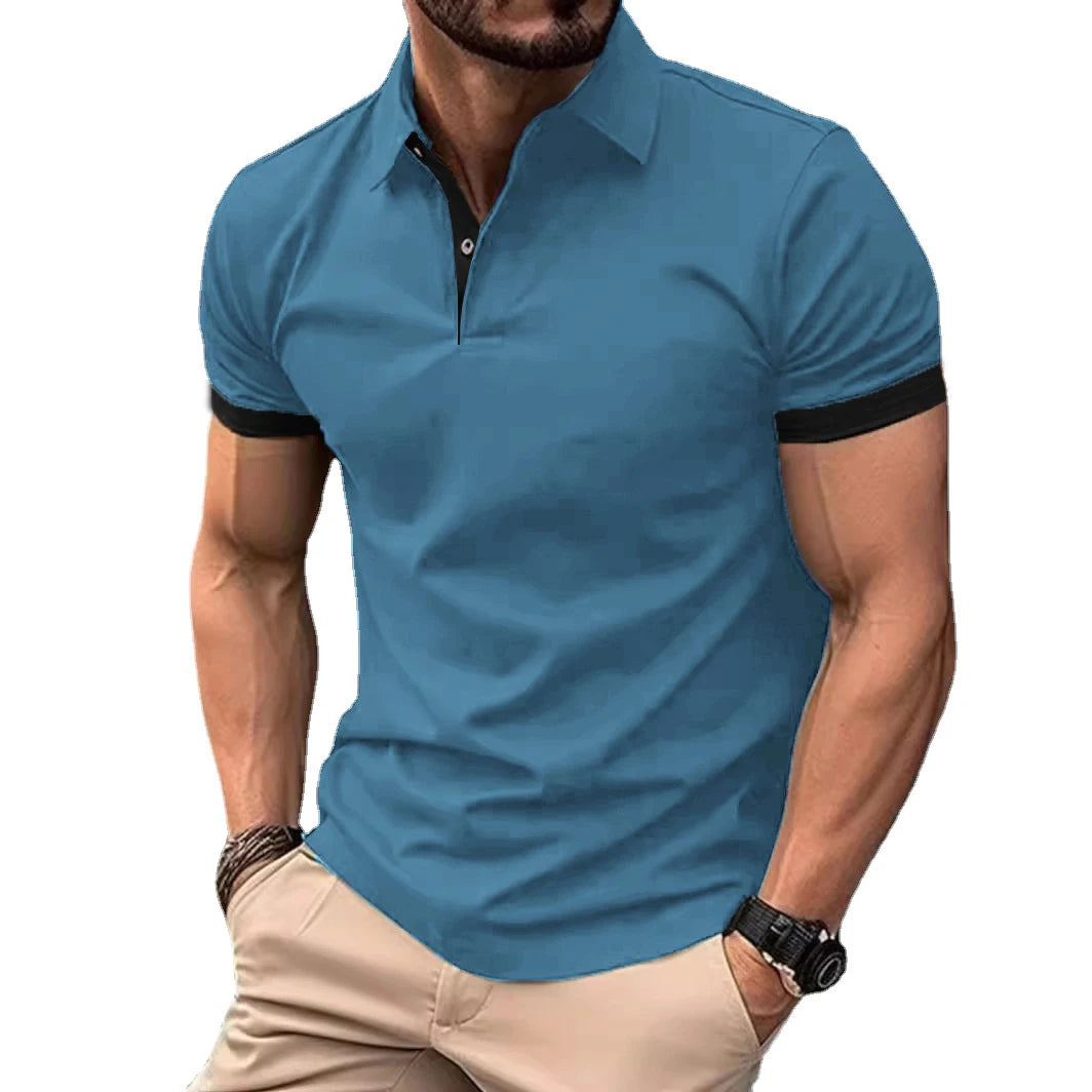 Solid Summer Casual Polo