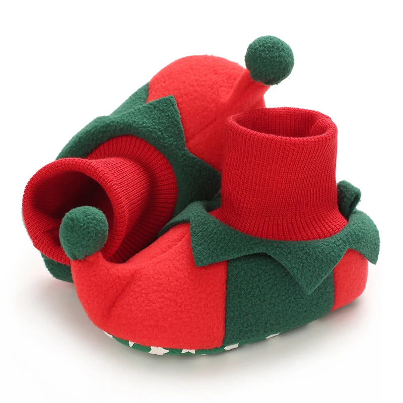 Cartoon Warm Baby Walking Shoes