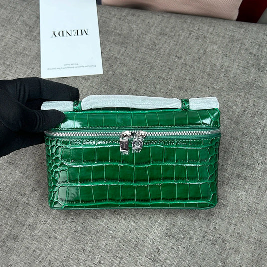 Crocodile Embossed Mini Clutch