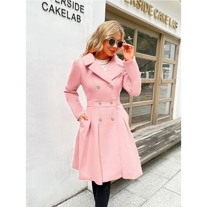 Double-Breasted Trench Coat