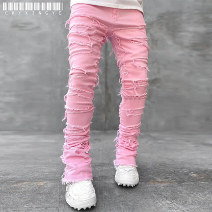Regular Fit Stacked Denim