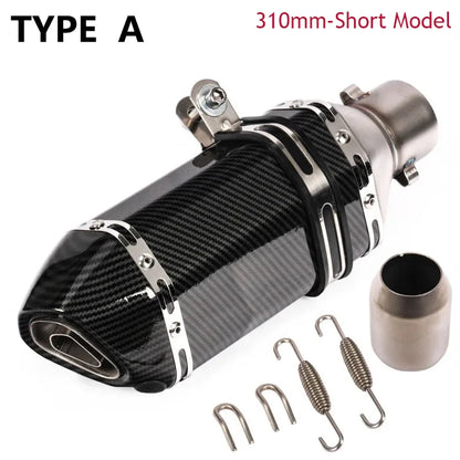 Universal 51mm Stainless Steel Exhaust Muffler Tube