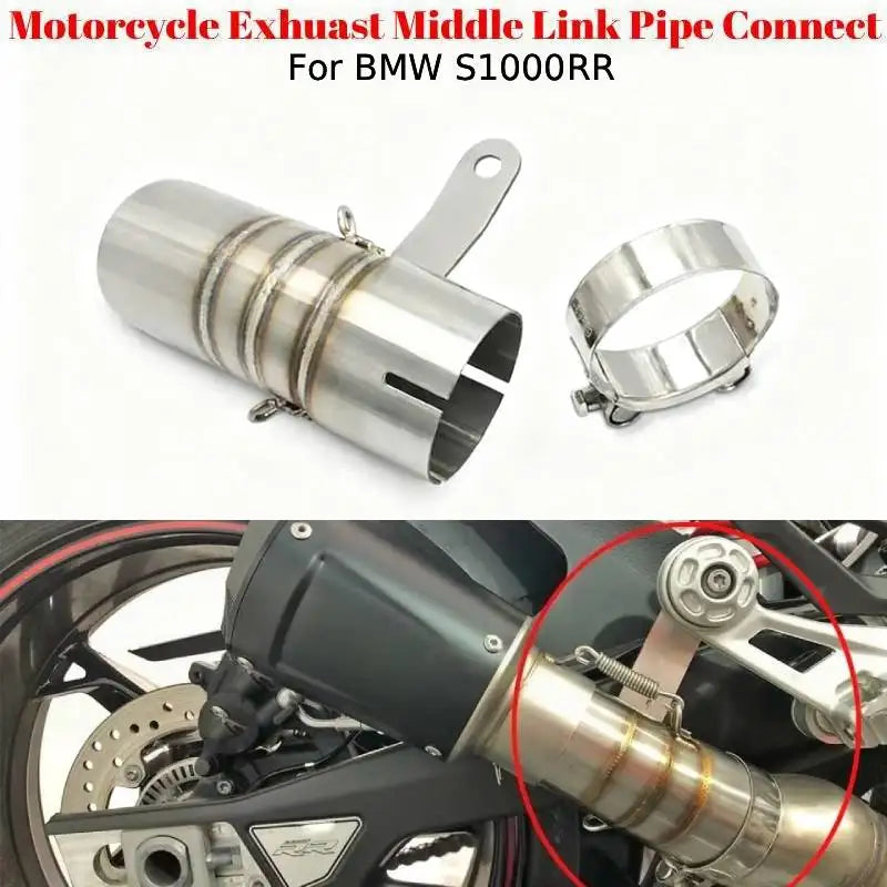 BMW S1000RR 60mm Exhaust Middle Link Pipe
