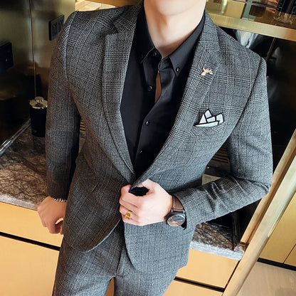 Hemp Blazer Pants Hosts Suit