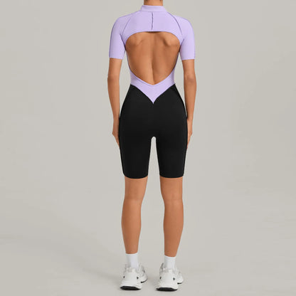 Color Block Jumpsuit