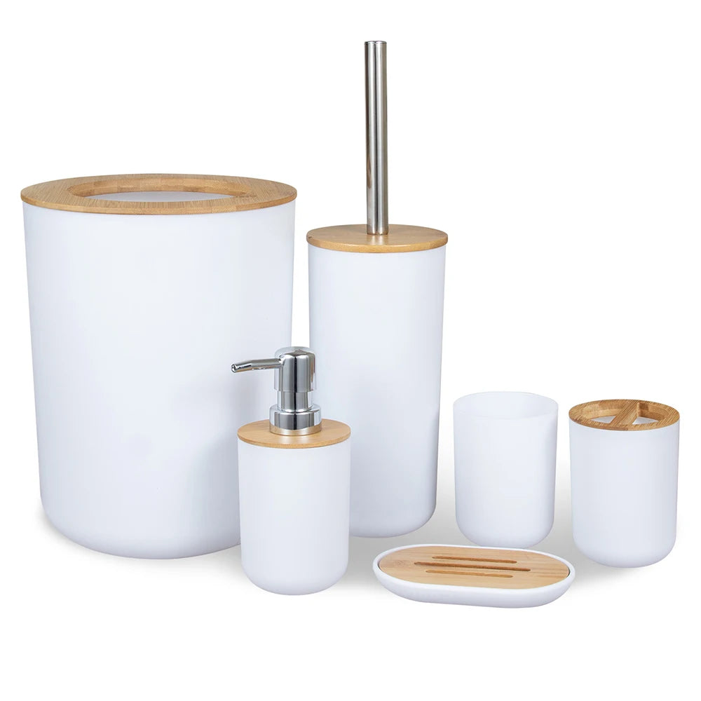 Bamboo Bathroom Set