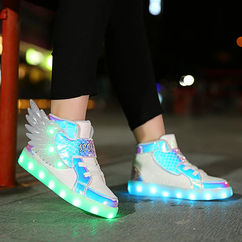 Rechargeable LED Casual Shoes