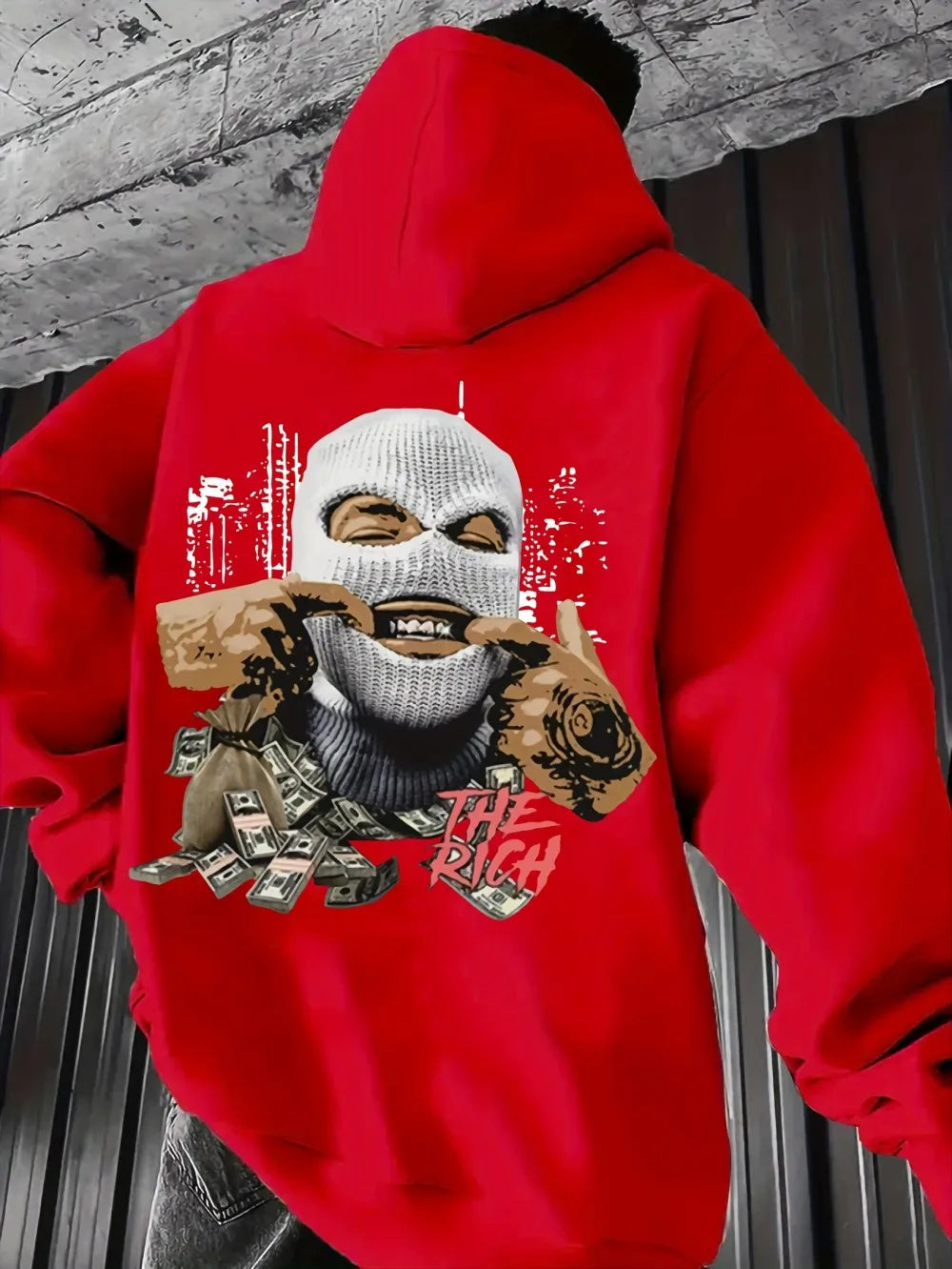 Avatar Print Heavyweight Hoodie
