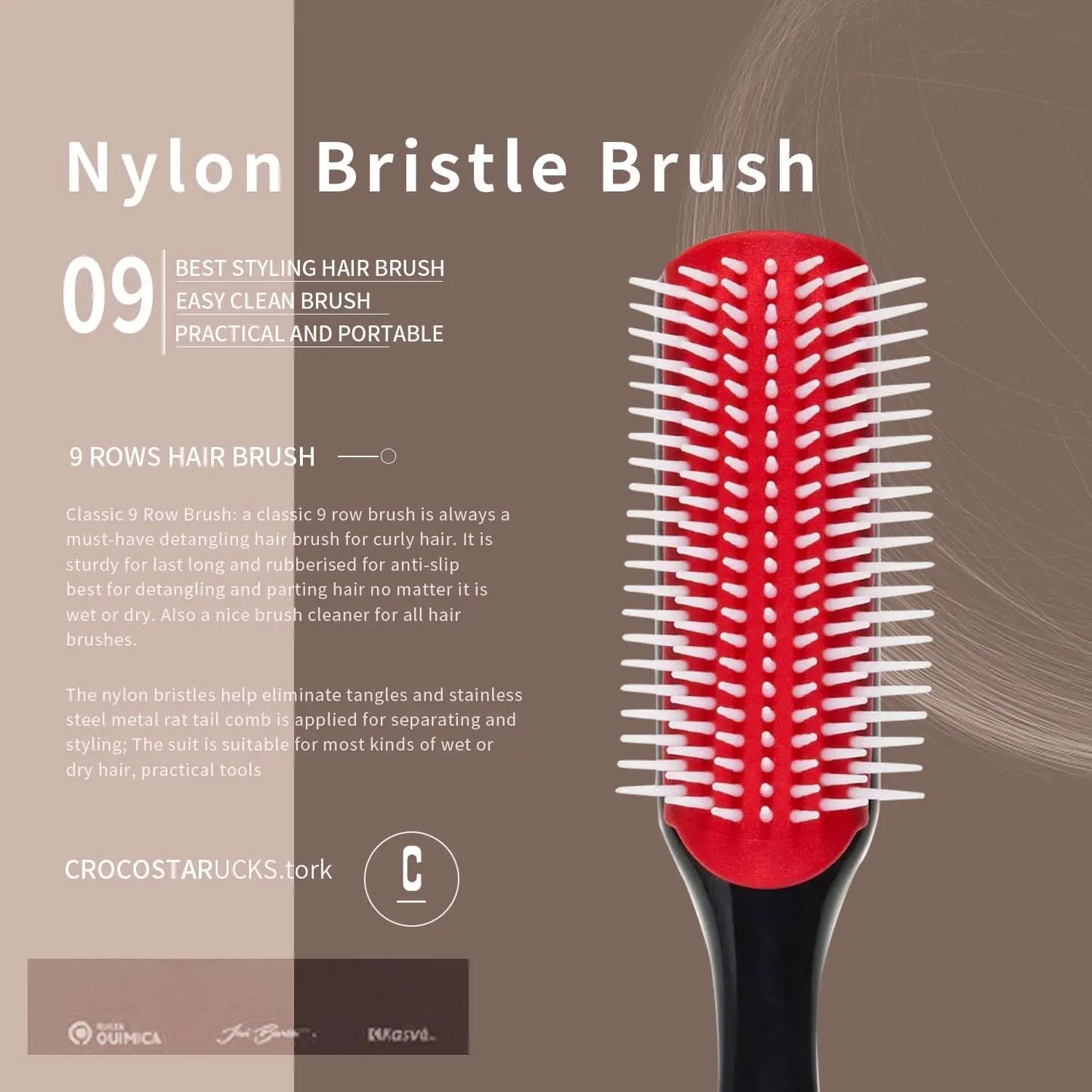 Hair Brush Comb Set