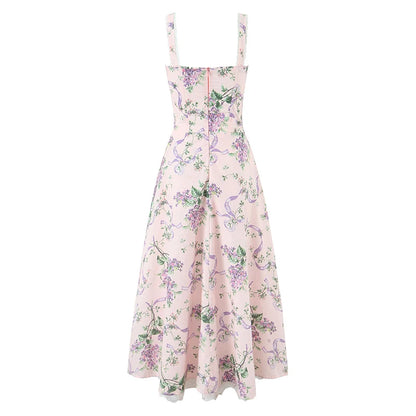 Spaghetti Strap Midi Dress